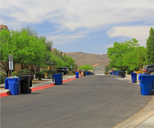 Residential Trash Bin Cleaning